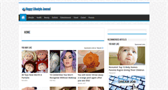 Desktop Screenshot of happylifestylejournal.com